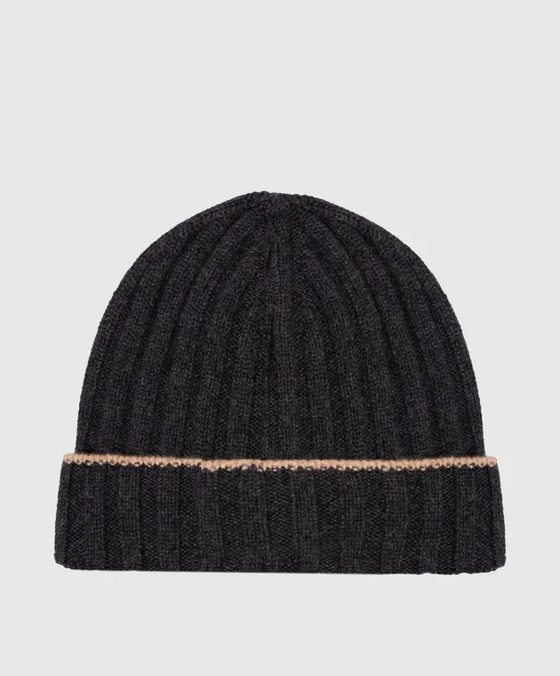 Brunello Cucinelli Gray cashmere hat