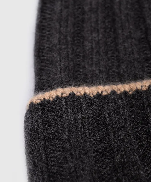 Brunello Cucinelli Gray cashmere hat