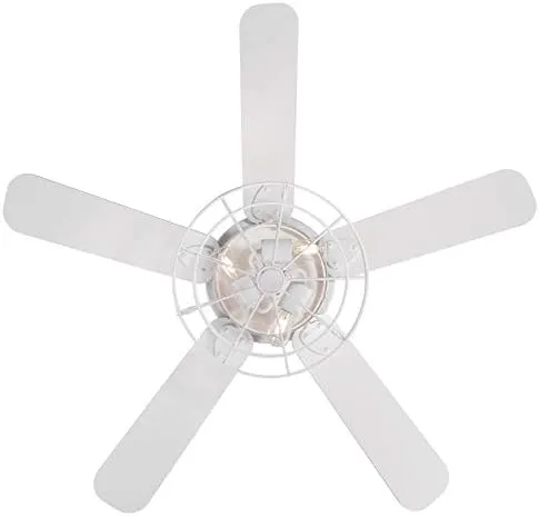Westinghouse Lighting 72205 Ventilador de techo Barnett para interior de madera de granero, 122 cm, juego de iluminación LED reg